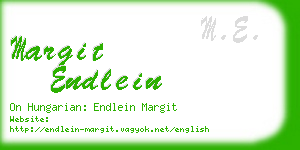 margit endlein business card